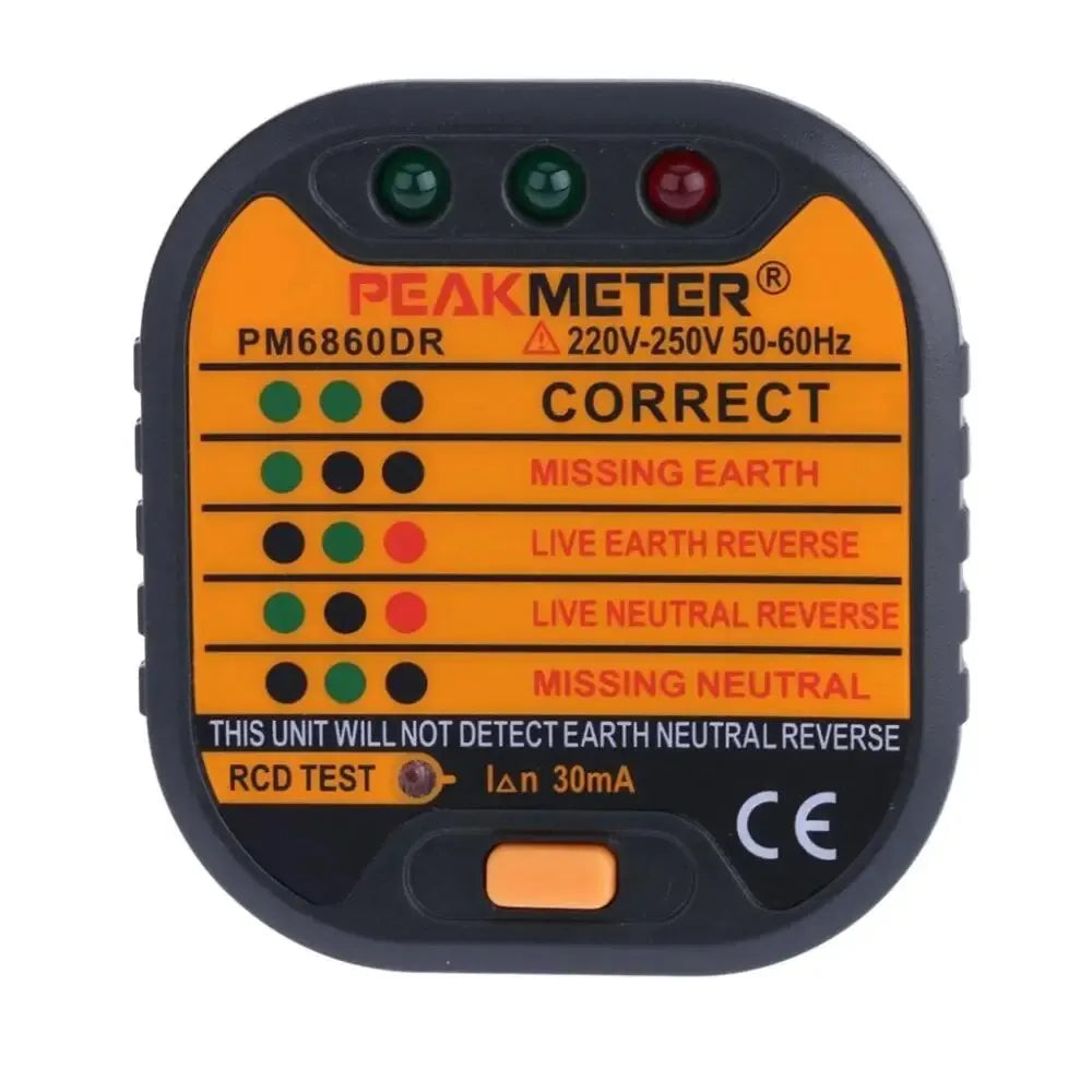 Stopcontact tester
